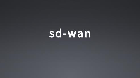SD-WAN解决混合云，私有云，不同运营商云互联问题